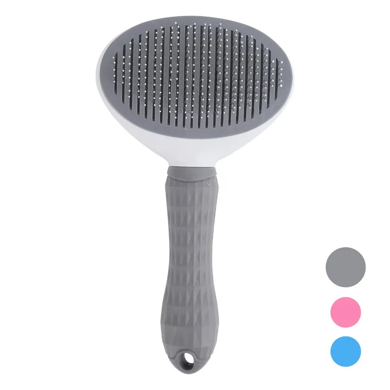 Self-Cleaning Slicker Brush for Cats & Dogs