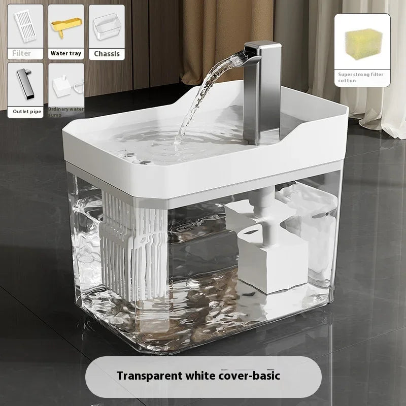 Large-Capacity Pet Feeder & Water Dispenser Set