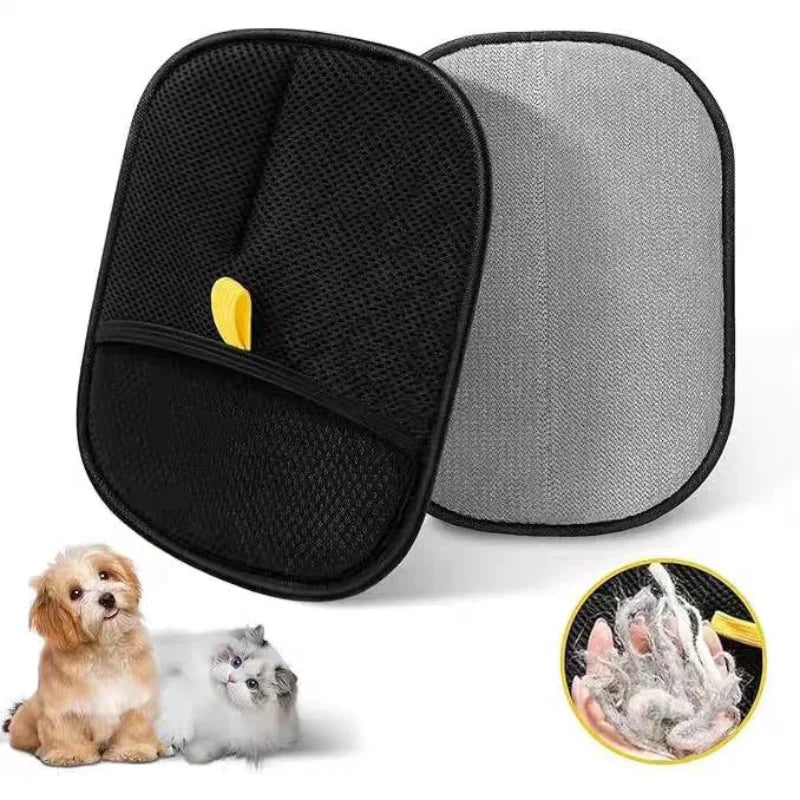 Double-Sided Pet Hair Cleaning Gloves