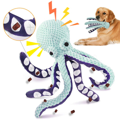 Octopus & Shell Plush Sniff Toy