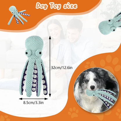 Octopus & Shell Plush Sniff Toy