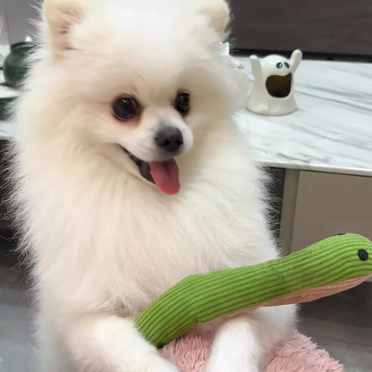 Plush Snake Kicker Toy for Cats & Dogs