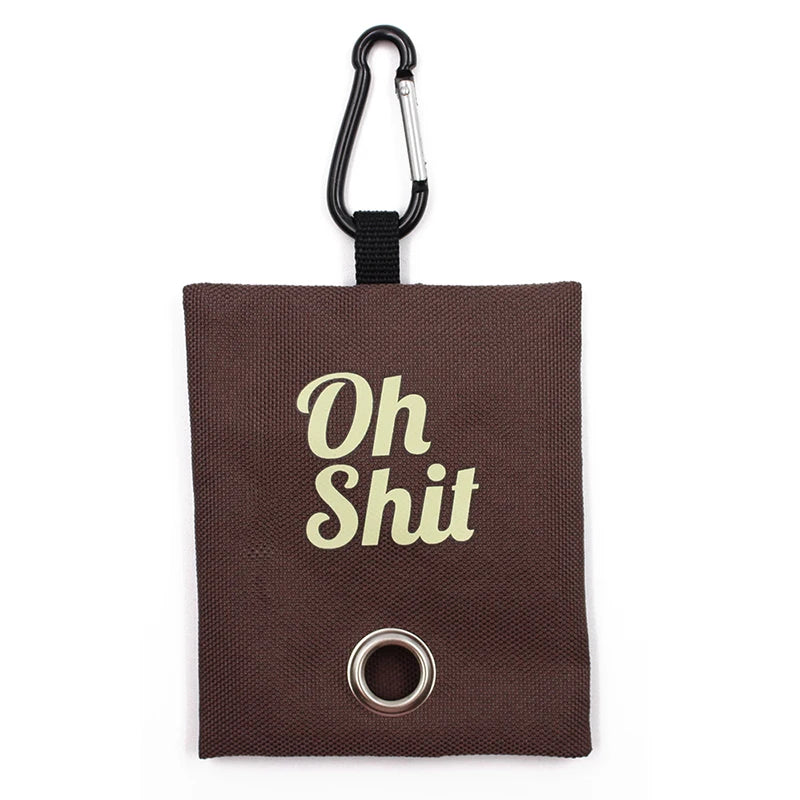 Canvas Poop Bag Dispenser Pouch
