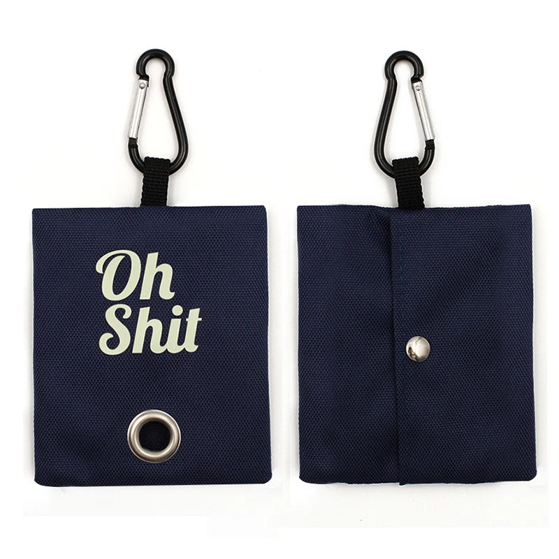 Canvas Poop Bag Dispenser Pouch