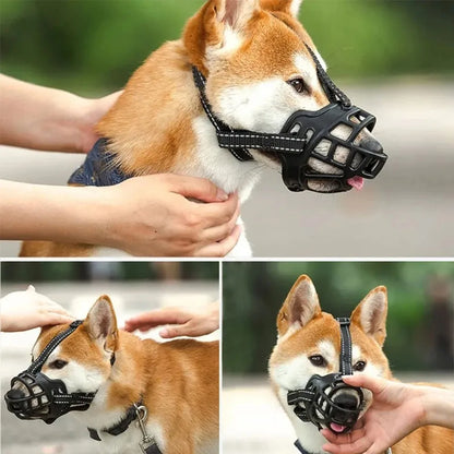 Breathable Silicone Dog Muzzle