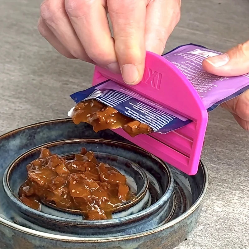 Cat Food Pouch Squeezer Tool