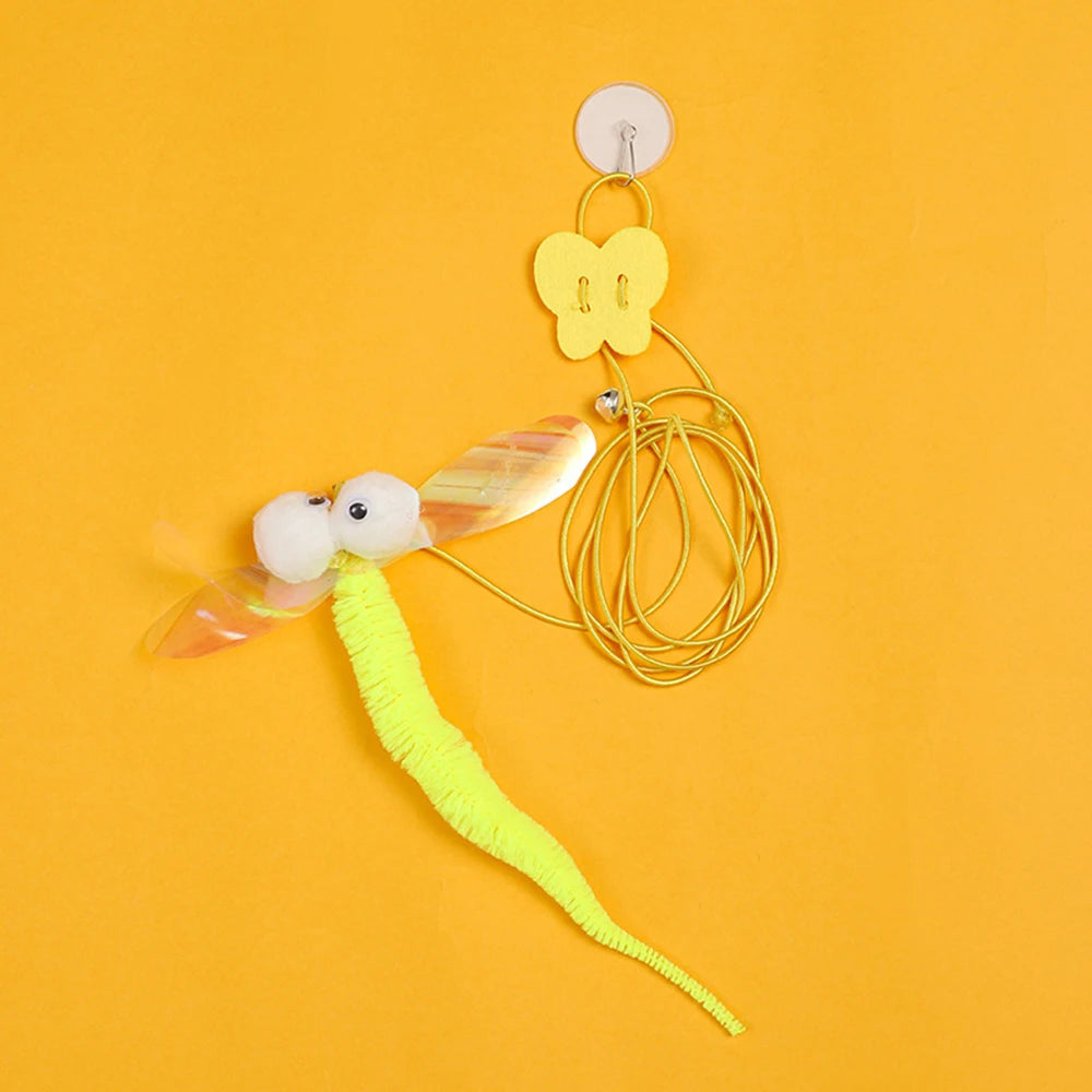 Hanging Door Cat Feather Toy