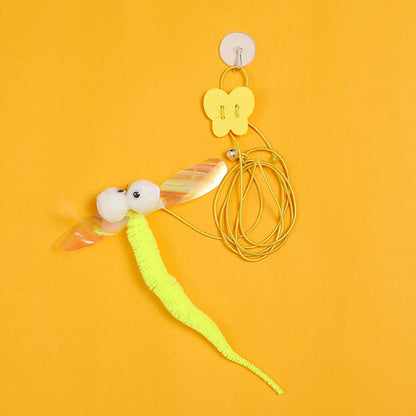 Hanging Door Cat Feather Toy