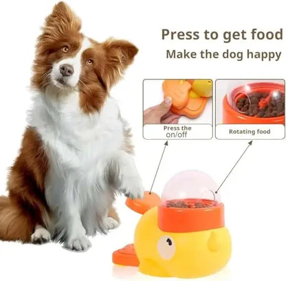 Duck Slow Feeder Bowl for Small Pets