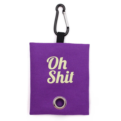 Canvas Poop Bag Dispenser Pouch