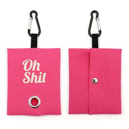 Canvas Poop Bag Dispenser Pouch