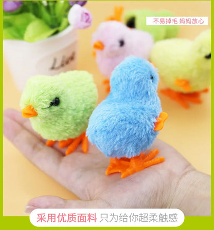Wind-Up Hopping Chick Cat Toy