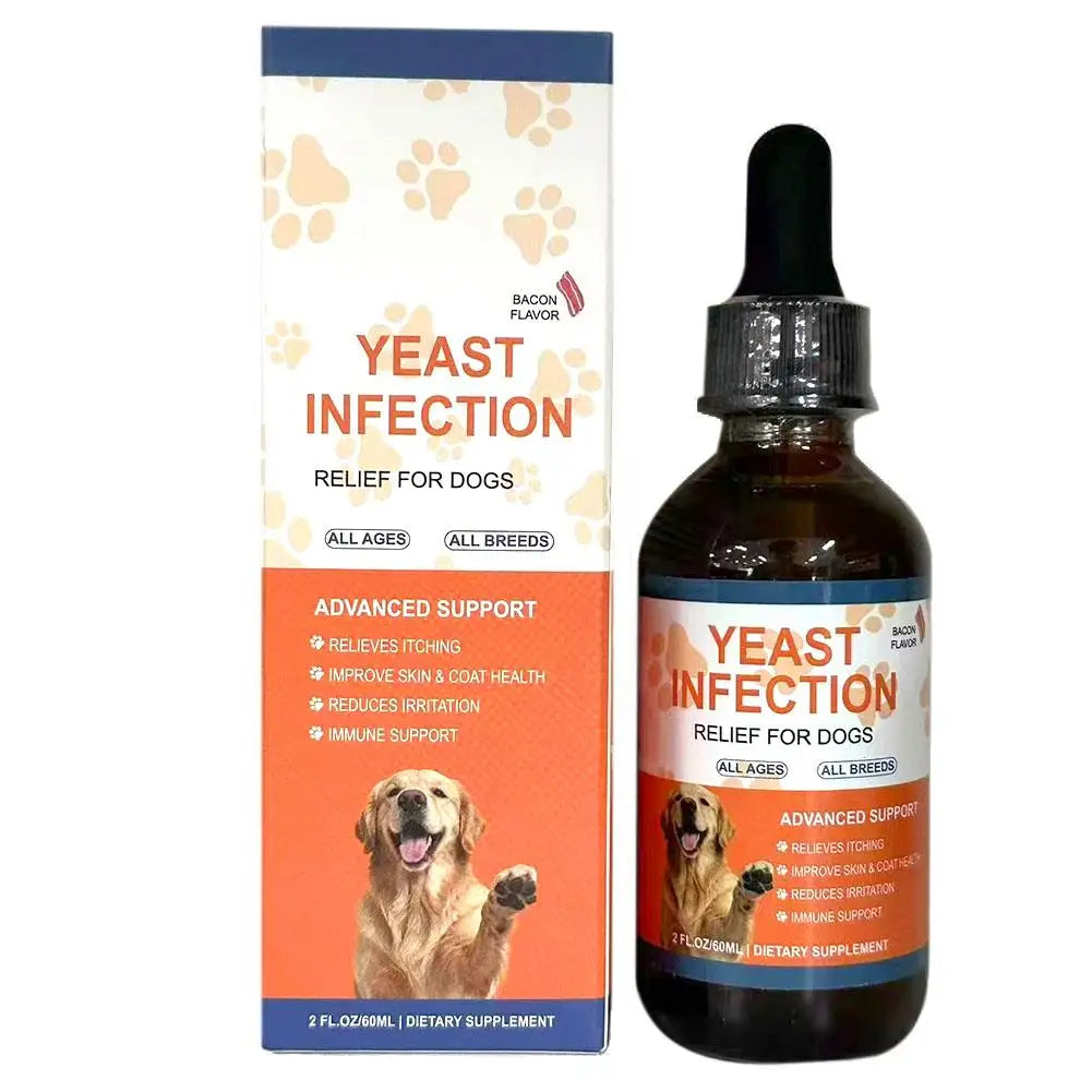 Herbal Skin & Coat Drops for Dogs (60ml)