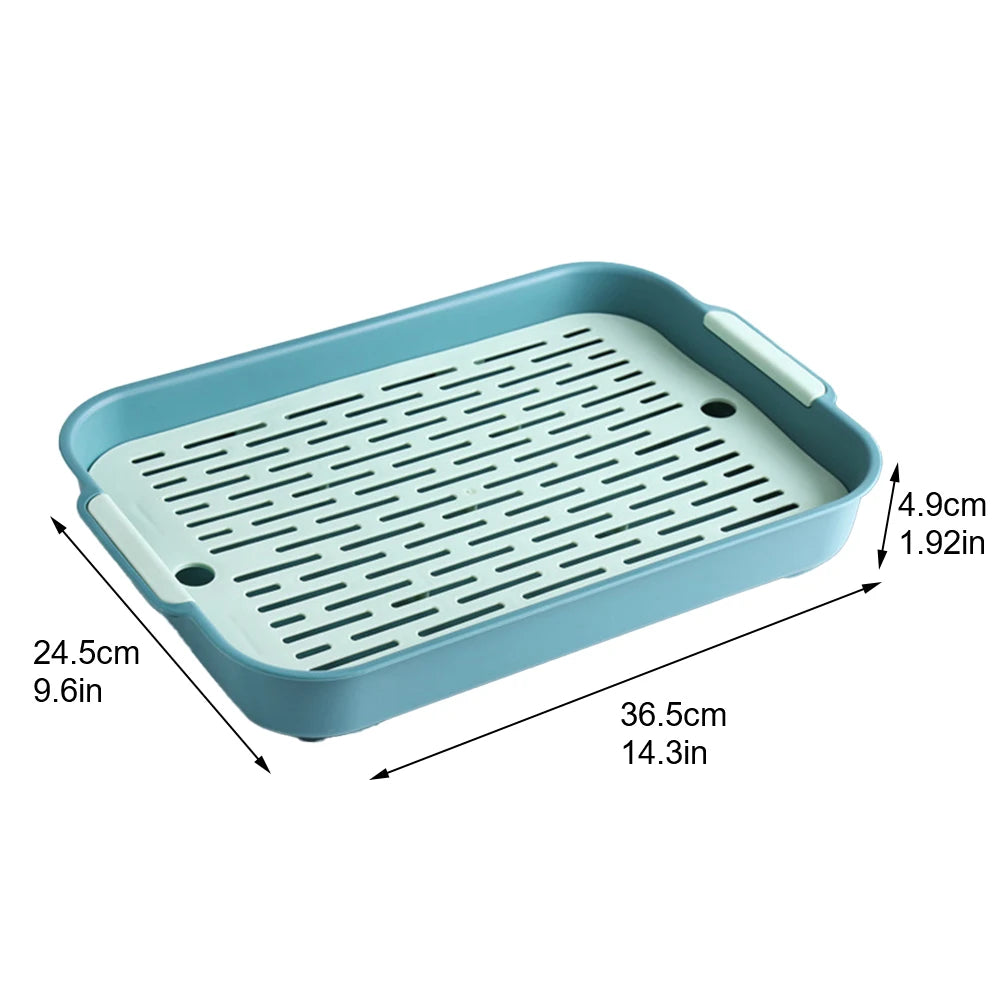 Corner Litter Box for Small Pets & Rabbits