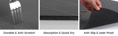 Absorbent Quick-Dry Pet Feeding Mat