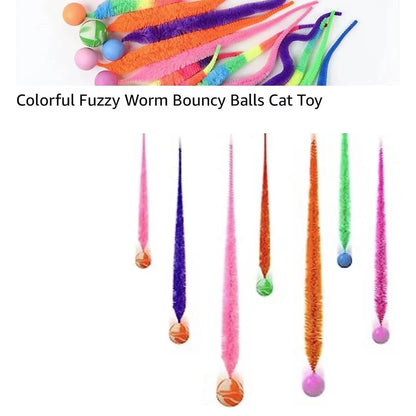 Bouncing Caterpillar Cat Toy