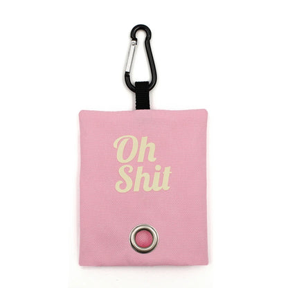 Canvas Poop Bag Dispenser Pouch