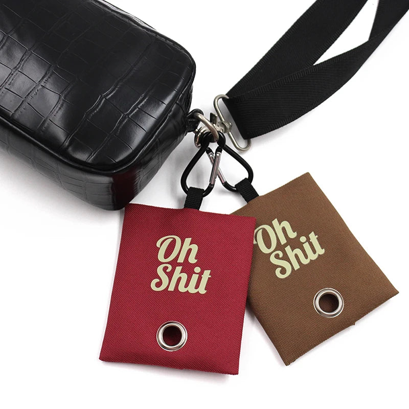 Canvas Poop Bag Dispenser Pouch