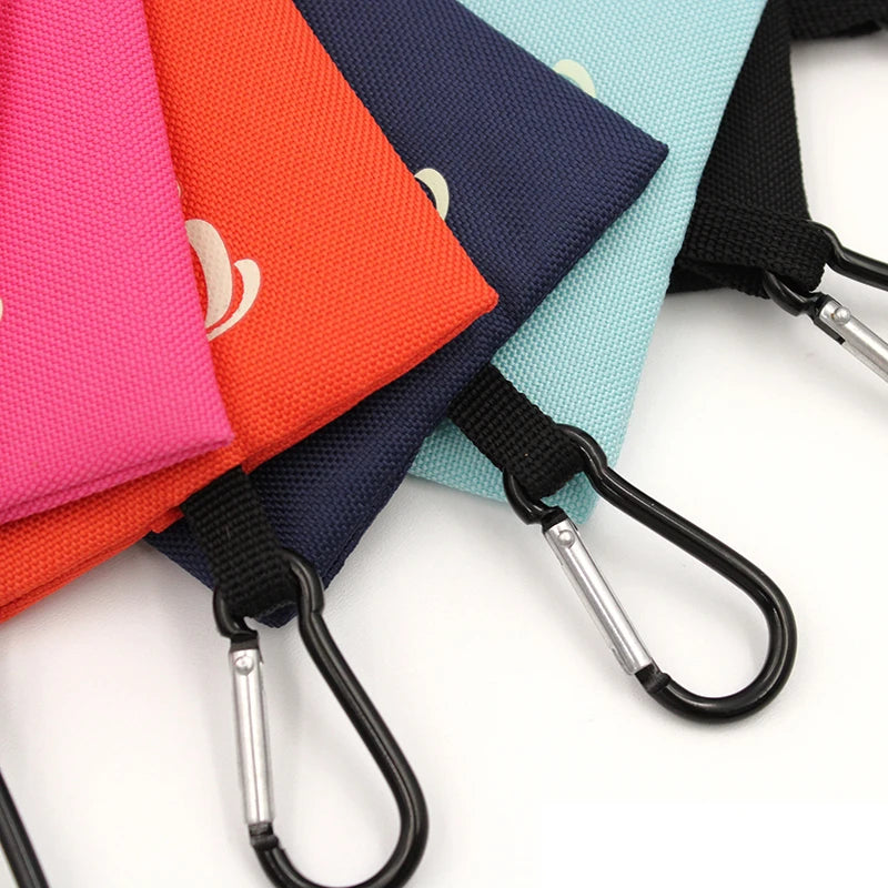 Canvas Poop Bag Dispenser Pouch