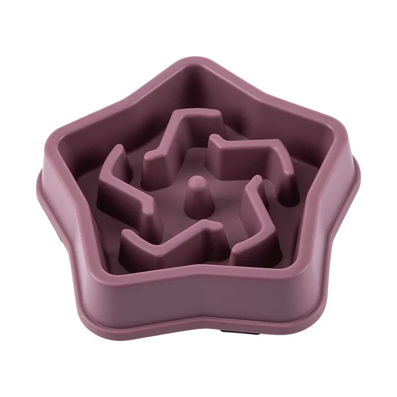 Anti-Choke Slow Feeder Bowl for Cats & Dogs