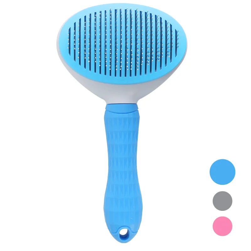 Self-Cleaning Slicker Brush for Cats & Dogs