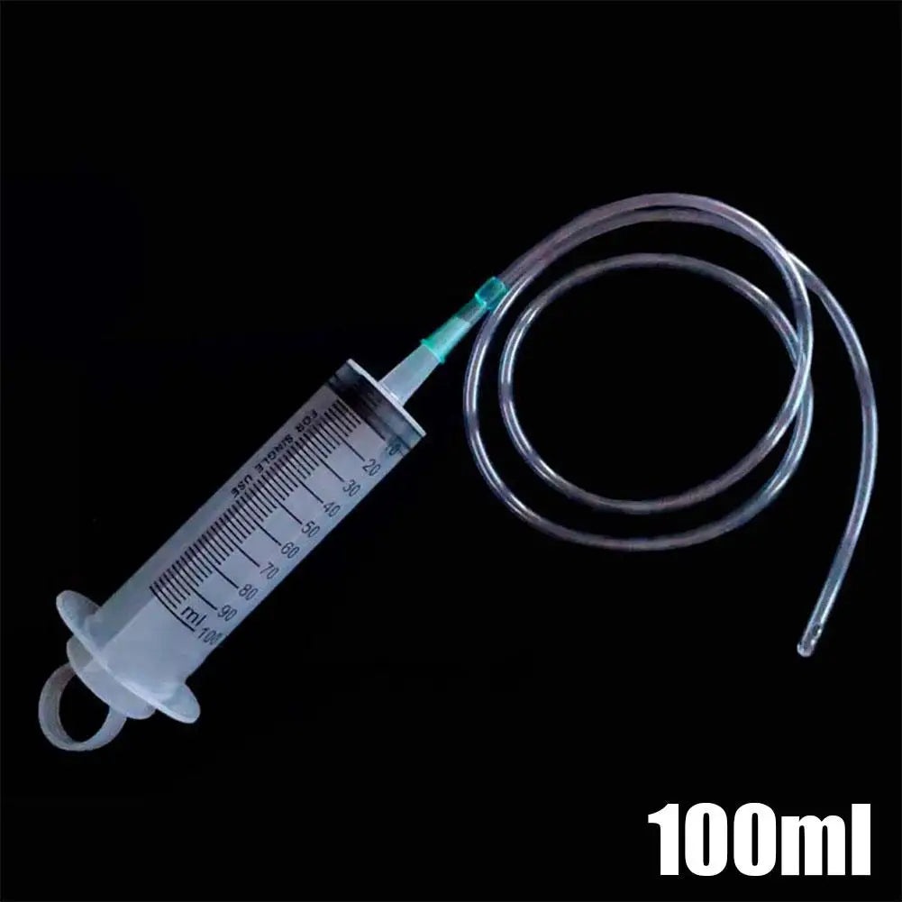 Large Feeding Syringe with 1m Hose (100–550ml)