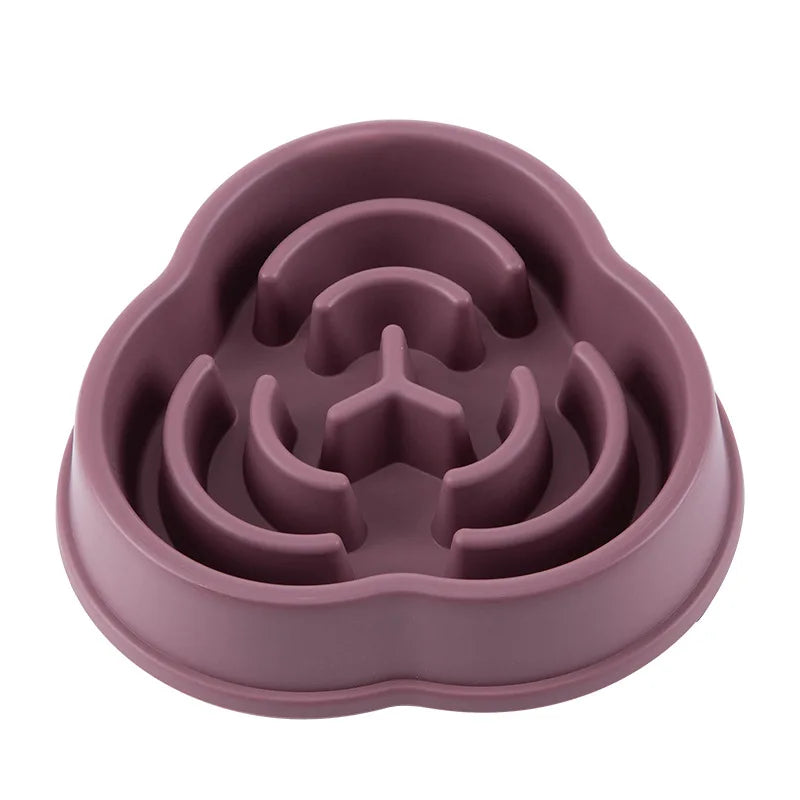 Anti-Choke Slow Feeder Bowl for Cats & Dogs
