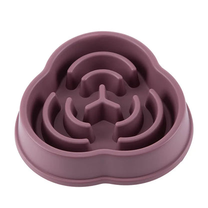 Anti-Choke Slow Feeder Bowl for Cats & Dogs