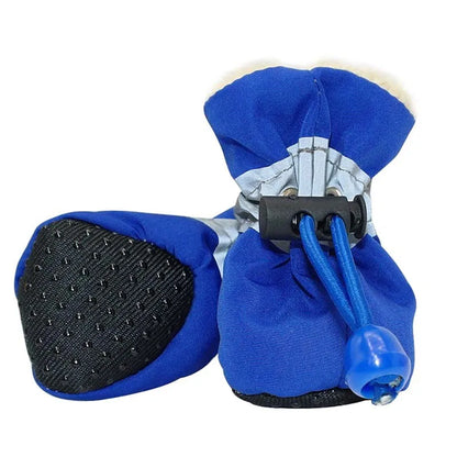 Soft-Sole Winter Puppy Booties (Set of 4)