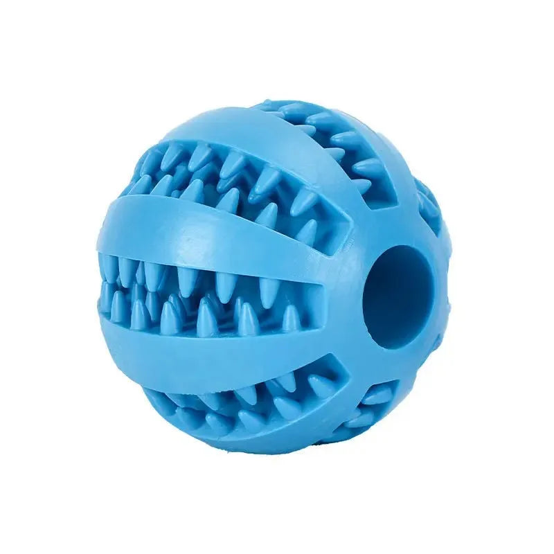 Rubber Treat Ball Dog Chew Toy
