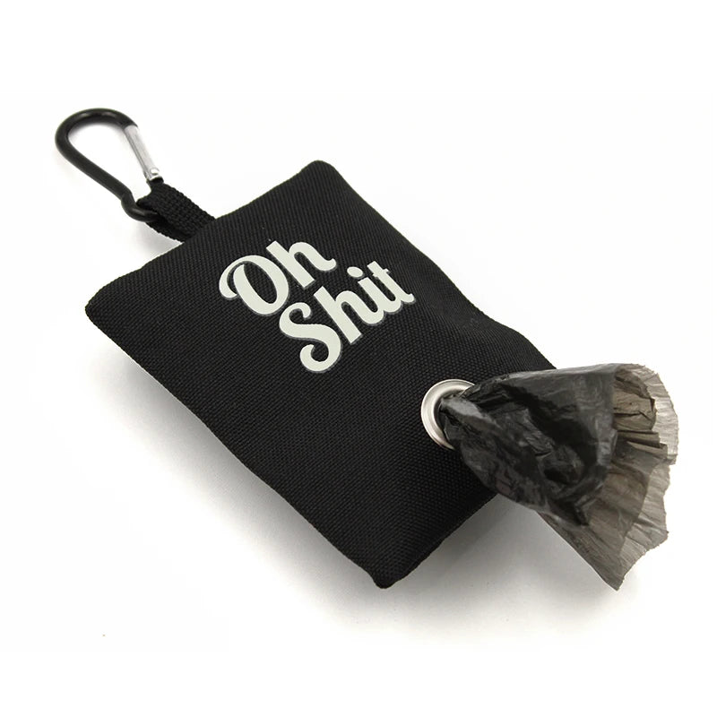 Canvas Poop Bag Dispenser Pouch