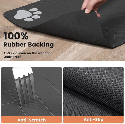 Diatomite Absorbent Pet Feeding Mat