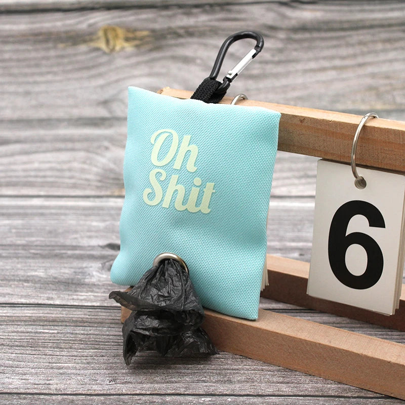 Canvas Poop Bag Dispenser Pouch