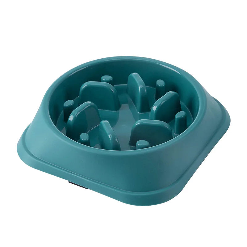 Anti-Choke Slow Feeder Bowl for Cats & Dogs