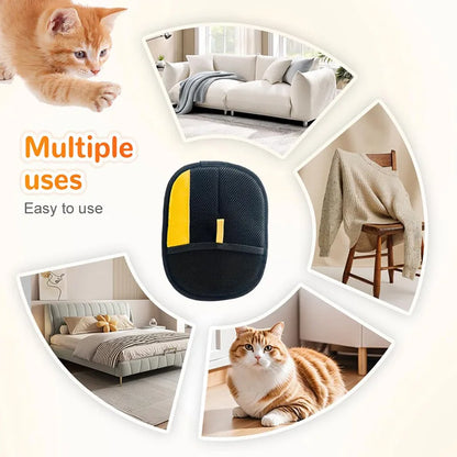 Double-Sided Pet Hair Cleaning Gloves