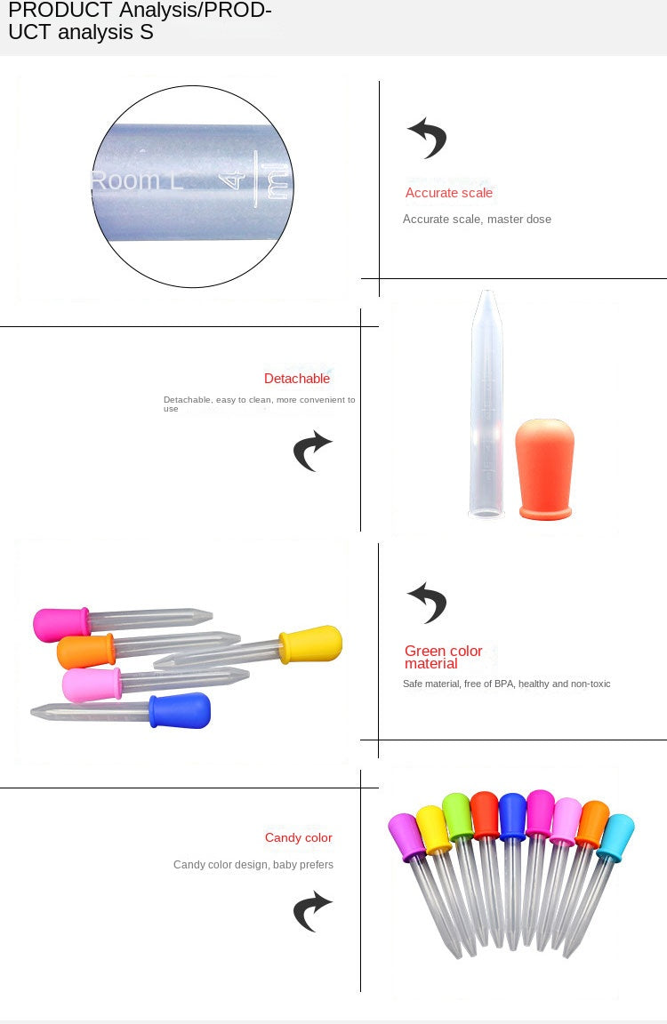 Liquid Feeding Pipettes 5ml (10 Pack)