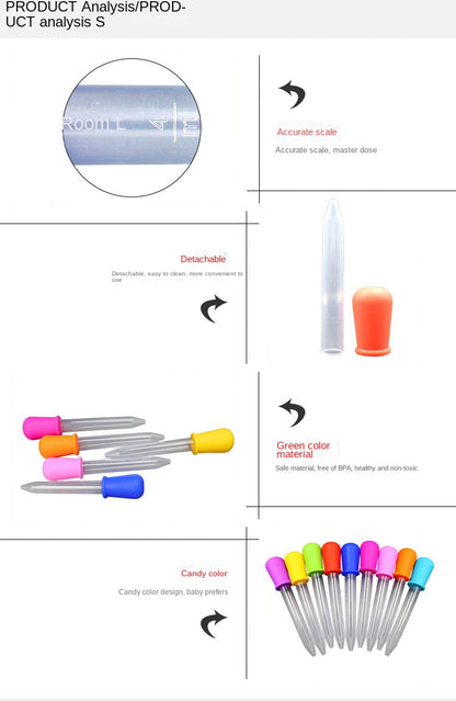 Liquid Feeding Pipettes 5ml (10 Pack)