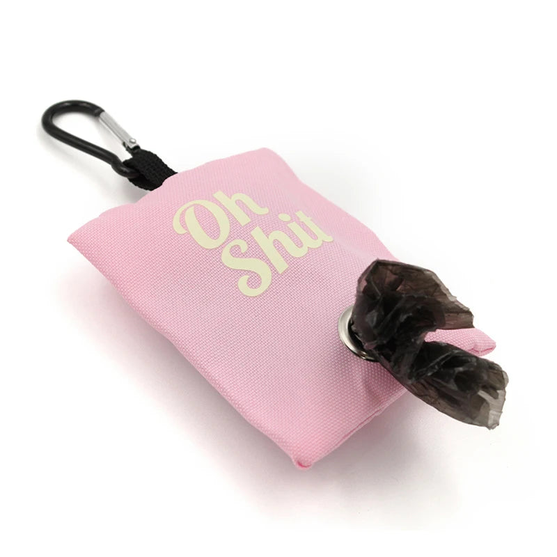 Canvas Poop Bag Dispenser Pouch