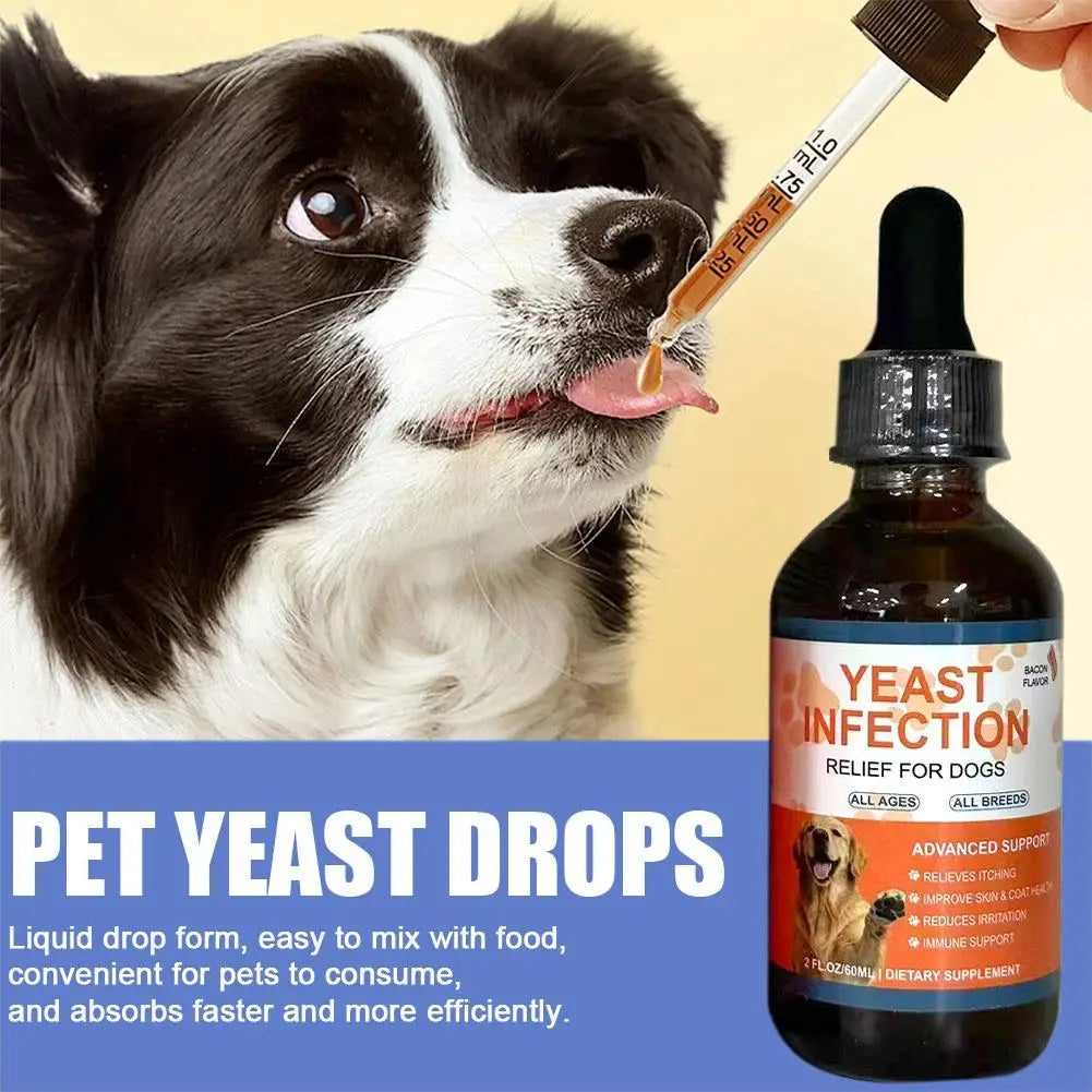 Herbal Skin & Coat Drops for Dogs (60ml)