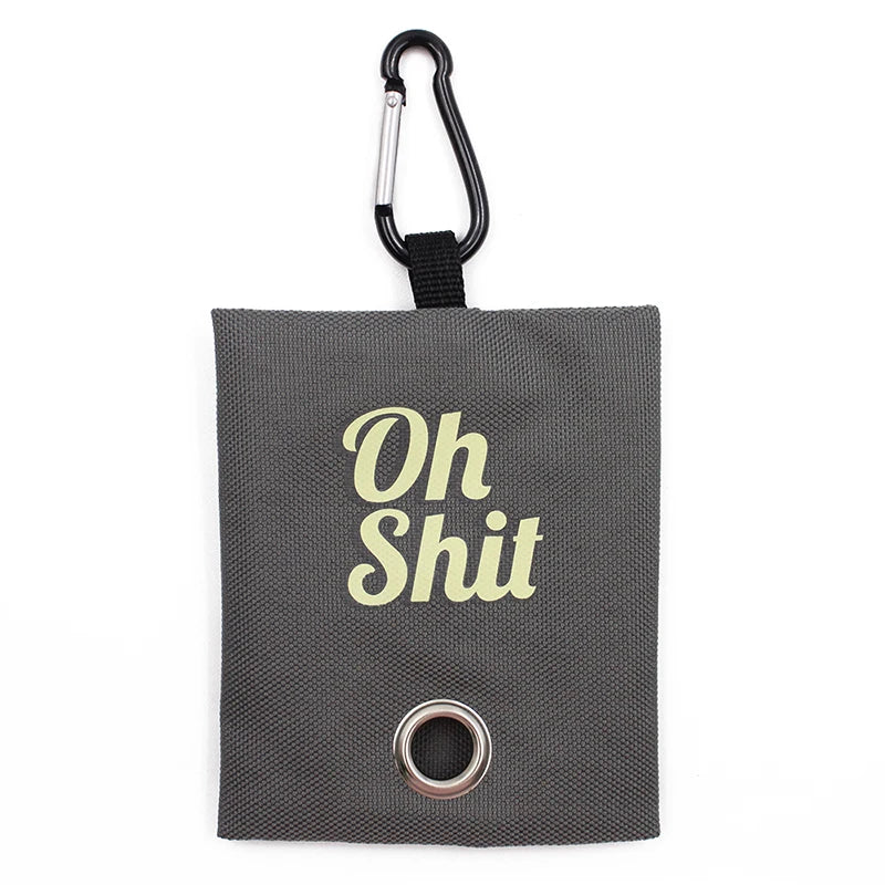 Canvas Poop Bag Dispenser Pouch