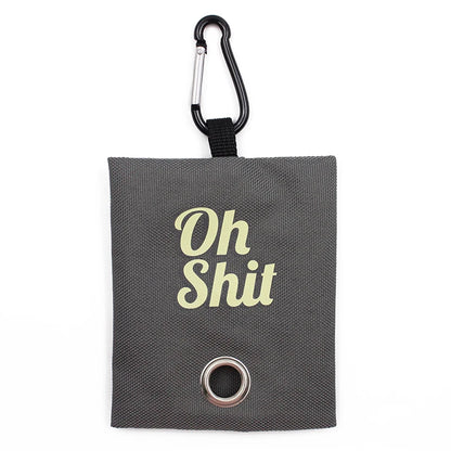 Canvas Poop Bag Dispenser Pouch