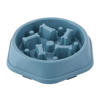 Anti-Choke Slow Feeder Bowl for Cats & Dogs