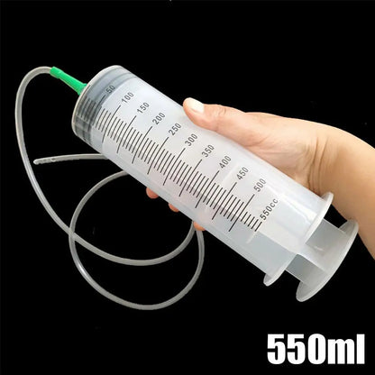 Large Feeding Syringe with 1m Hose (100–550ml)