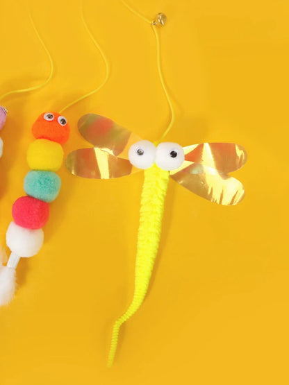 Hanging Door Cat Feather Toy