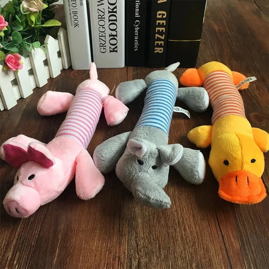 Squeaky Plush Chew Toy for Dogs