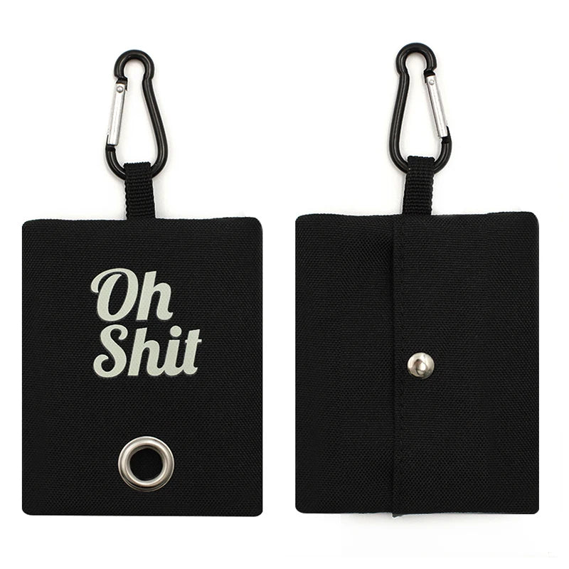 Canvas Poop Bag Dispenser Pouch
