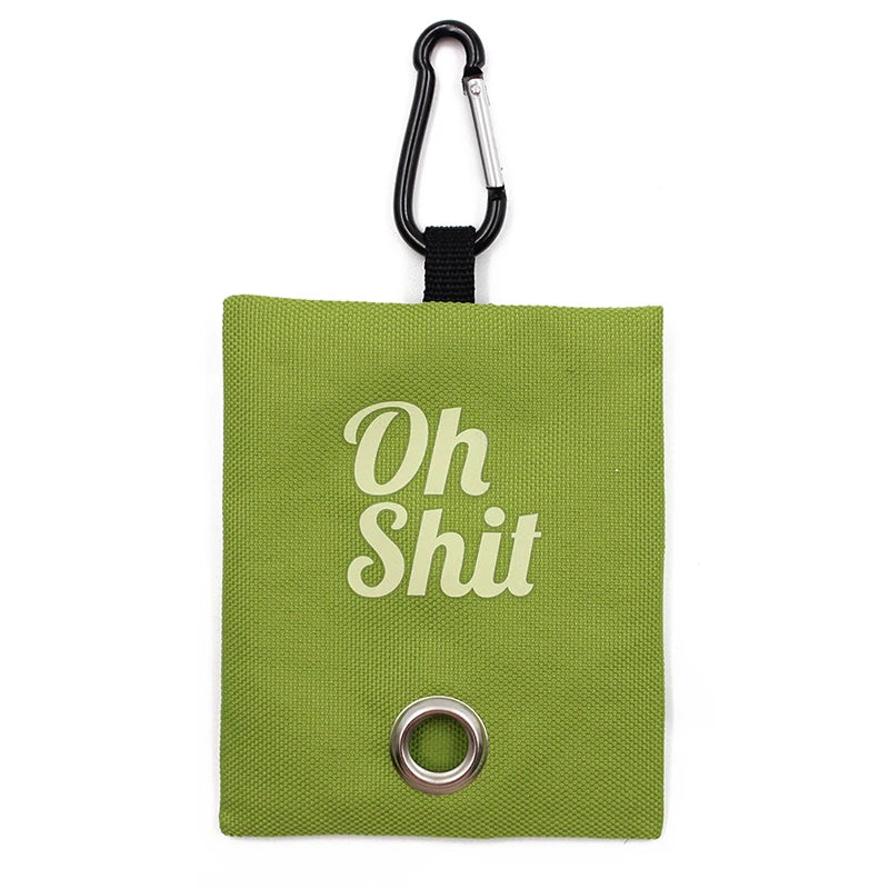 Canvas Poop Bag Dispenser Pouch