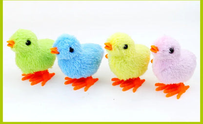 Wind-Up Hopping Chick Cat Toy