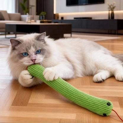 Plush Snake Kicker Toy for Cats & Dogs