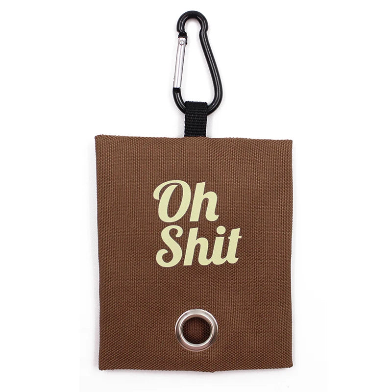 Canvas Poop Bag Dispenser Pouch